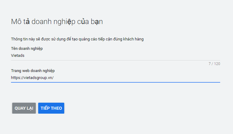 Cách Chạy Quảng Cáo Google cho thuê xe du lịch Mới Nhất - VietAdsGroup.Vn